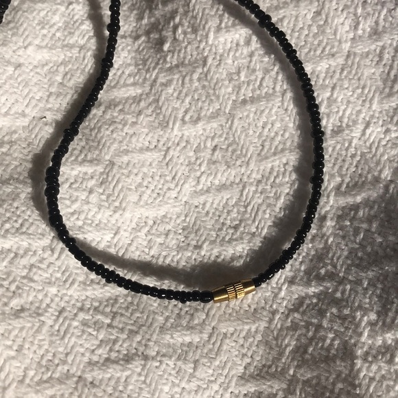 BoHo Handmade onyx bead and unknown stone. - Picture 3 of 6